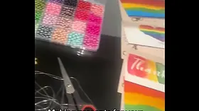 See this UK biotch treat a rigid chisel like a professional!