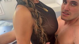 Red-hot Pakistani queen Aaliyah Yasin & Damilvvs engage in a horny soiree in Ibiza hotel