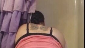 Observe as Aunt Luv's slots get opened up broad by a huge ebony trunk