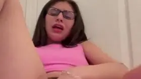 Jen, the mischievous honey, gets her faux manmeat fixated on