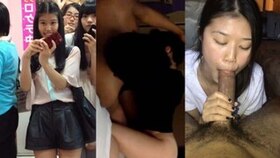 Hoe School Female Swaps with a Ebony Penis in an Japanese Swap