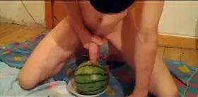 Yam-sized watermelons in insane 2-on-one act!