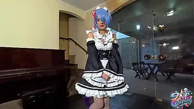 Qrozne & Waifus Juice costume play as remastered ZNE BOX from ZNE BOX RE:ZERO ft.