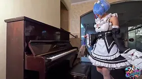 Qrozne & Waifus Juice costume play as remastered ZNE BOX from ZNE BOX RE:ZERO ft.