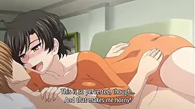 See Milfs cuckold get down and grubby with a monstrous strap on dildo in a THREE DIMENSIONAL manga porn bang-out!