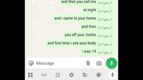 Steaming COUGAR gets a scorching chat while ex-bf is away