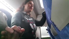 Observe Mummyplexed by Expressiagirl's fetish for bodacious European COUGAR on the bus
