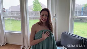 Jaxsin rails & Kera Otter share bed with stolen panties caught in the act