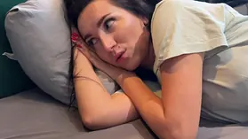 Horny rabbit's delight: Stepmom shares sofa with sonny in a wild peeping session