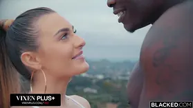Big Black Cocks make Ella Reese's pussy squirt like a fountain