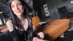 Alex Adams joins in on the Halloween Soiree with his step-sister in a wild homemade blowjob & rimming session!