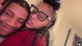 Tiny D pumps and blows Suzy Marie's yam-sized breasts and booty in steamy hotwife activity