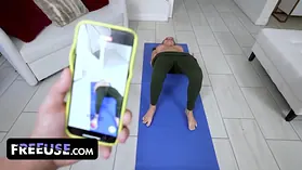 Step-mom Austin Pierce makes sure her son-in-law's military mates know how much he means to her