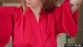 Angel Youngs gets her taut muff opened up by a thick jizz-shotgun pillar