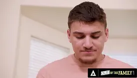 Stepbrother predominates puny sister Coco Lovelock in ultra-kinky three way with deep throating, face fuckin' & gash slurping