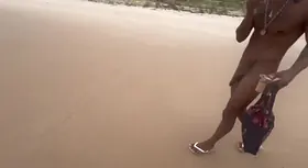 Loira Luxx, Lunna Dweeb & Pitbull Pornography get insatiable with the supah-fuckin'-red-hot fellows on the beach