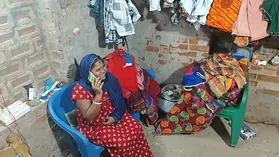 Watch the naughty housewife get her big natural tits plastered by a delivery guy's hard rod