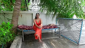 Hot step-mom and horny step-son go wild with Indian cheating wife in hot homemade video