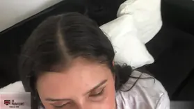 Melanie Caceres & Prosperous beef whistle in hot homemade sex tape in Spanish