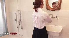 Anju Akane seduces after steamy dildo play, then gets hard-on drilled by hard cock