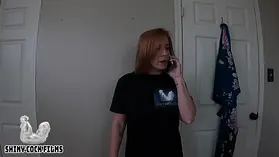 Step-mom Jane Cane takes on her step-son's big cock in taboo roleplay