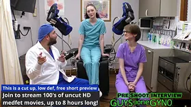 Nurse Azra Iahmir & Cherry Nurse Luci Starr take domination from Doctor Tampa in Jizm Medical center Extraction #14