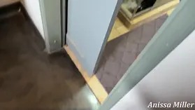 Stepbro caught me jerking off and gave me a dirty surprise in my tight butt