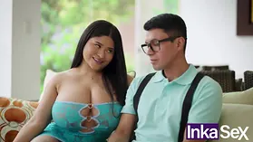Mishellxy & Itsvan Inka - My step-mom leaves me alone with her massive natural tits and ass for private fun