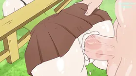 Alex gets drilled hard by Steve in the fences on goal! anime porn (Porno Anime Fuckfest) 4K