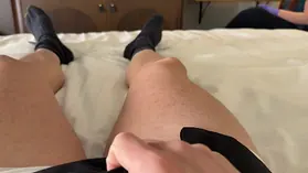 Casting Curvy smashes patient with her massive backside nurse tits and tattooed ass