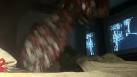 I was caught by stepbro watching flick & ended up getting drilled by his big cock