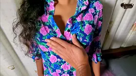 Stepmom's panties are gone, but her tight pussy is still begging for more! Brownis Love and Sexy Brownis go wild in this hot Tamil