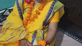 My GF Bangs My Indian Bride on Our Wedding Night - HD Porn