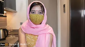 Saanvi Bahl, the busty Indian police officer, gets punished for her insatiable desires by a big-booty Turkish Desi