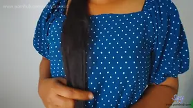 Step-brother plows Sexy Brownis' tight Asian pussy hard in Sri Lankan sex video