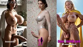 Futa Hard-core AI: Massive Udders & Big Tits Get Hardcore Action from Big Cock Futanari