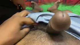 Desi Bhabhi Naeem and Nagma go super-naughty with thumbs in molten romantic fuckfest