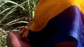 Saanthi2 & Vetrivel in super-fucking-hot homemade Indian pornography flick
