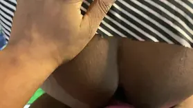 Desi Indian Naeem and Nagma get playful in their red-hot drill gauze