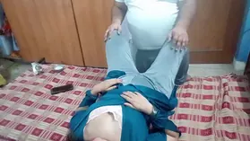 Yoursaliabegum and Kapil's warm morning fuck-a-thon in the room