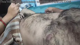 Desi Mallu Wife Gives Nude Blowjob to Youthful Boy after a Super-hot Nighty with Light Chocolate-colored Flesh Duo