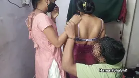 Devi and Abhi get nasty in a super-steamy Indian FFM with Super-fucking-hot Indian Women and their scorching 3 way activity!