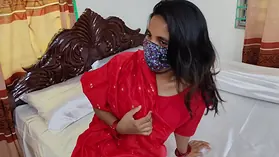 Desi Ruby Aunty's moody desi cooch gets screwed stiff in sizzling homemade vid