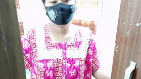 Betty69 & Desiboy67 go crazy in their husband's mansion with fellating and romping