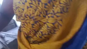 Witness Saanthi2 and Vetrivel's Indian homemade romp gauze with a fat trunk and molten rectal frigging activity