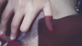 Priya69, a lovely and super-fucking-hot Desi student, gets crazy in a university dormitory