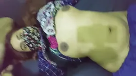 Priya's stepbrother's friend came home and penetrated her cock-squeezing labia and backside rigid
