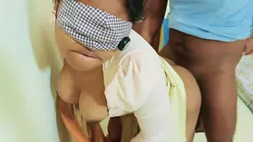 Desiboy67 & Betty69's undies-dressed step-mom is a super-fucking-hot kitchen childminder who likes to eat and gobble some more!