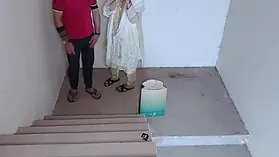 Priya and Arsal's daughter-in-law heads mischievous on stairs