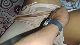 Stepmother Priya gets her taut vag pawed by her sonny Arsal while he gives her a massage